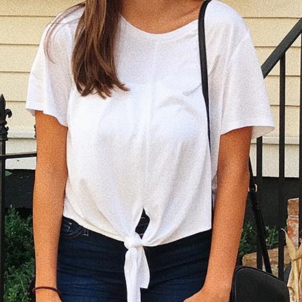Forever21 white top